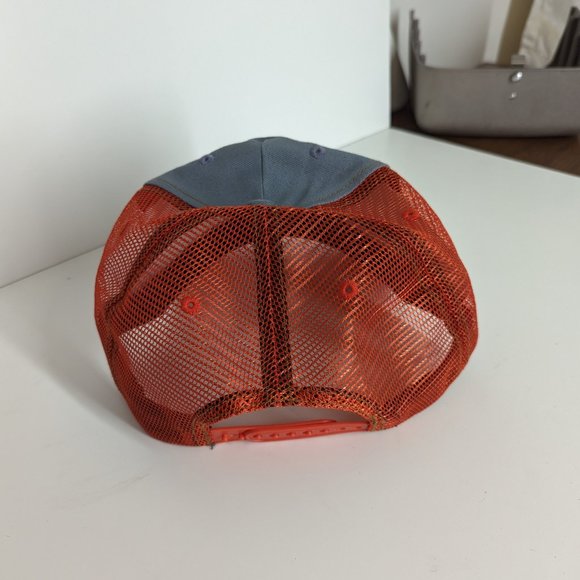 Von Dutch Classic Trucker Hat - NWT - Burnt Orange and Grey - Picture 12 of 12